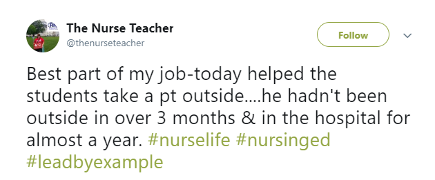 Nurse Life Tweet 14