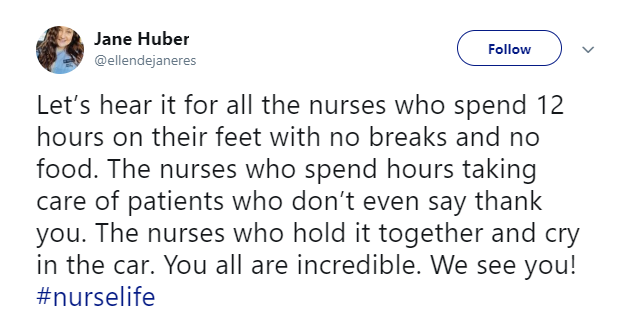Nurse Life Tweet 15