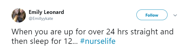 Nurse Life Tweet 6