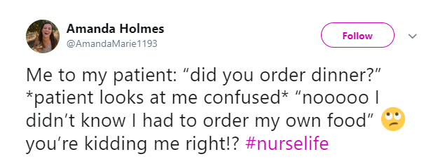 Nurse Life Tweet 7