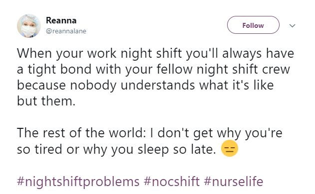 Nurse Life Tweet 8