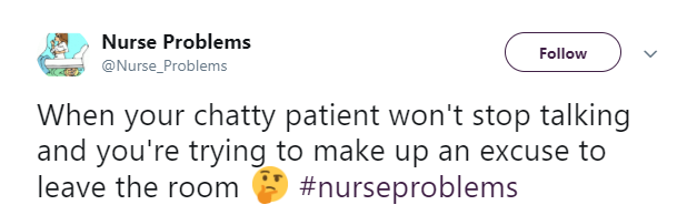 Nurse Problems Tweet 2