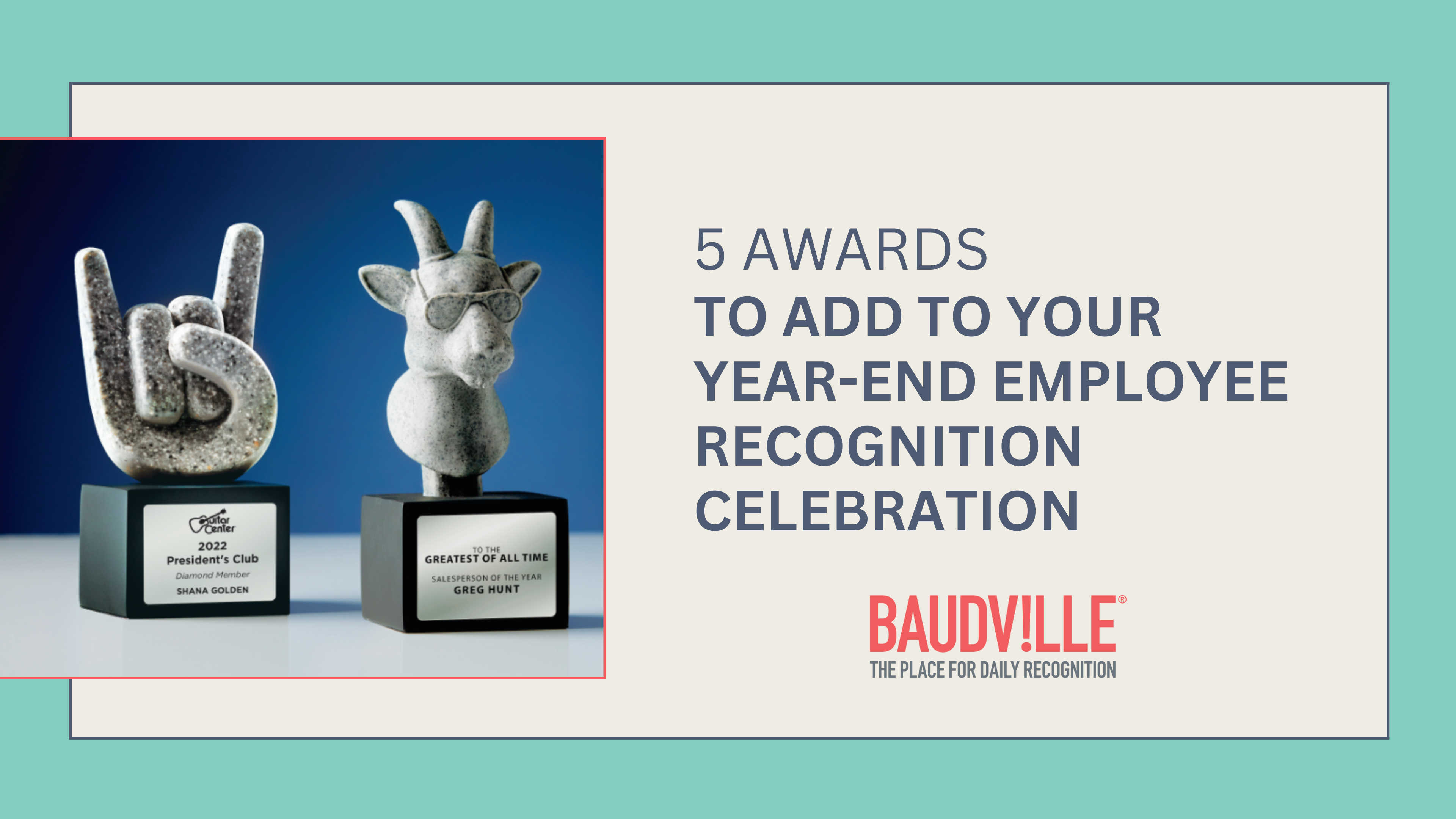 5 Awards to Add to Your End of Year Employee Recognition Ceremony